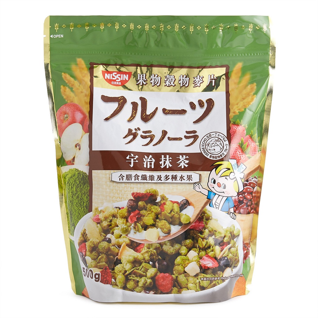 Nissin Granola from [ Fruit / Maple Syrup / Matcha / Strawberry