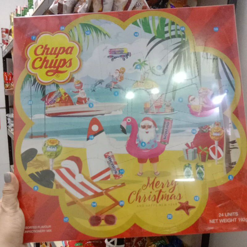 Chupa Chups Advent Calendar Shopee Philippines