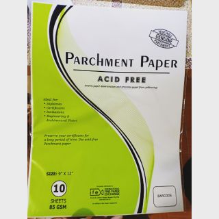 parchment paper for printing  A4 (210 x 297mm) Parchment Paper Natural  90gsm, Pack of 50 Sheets. - Just £44.975