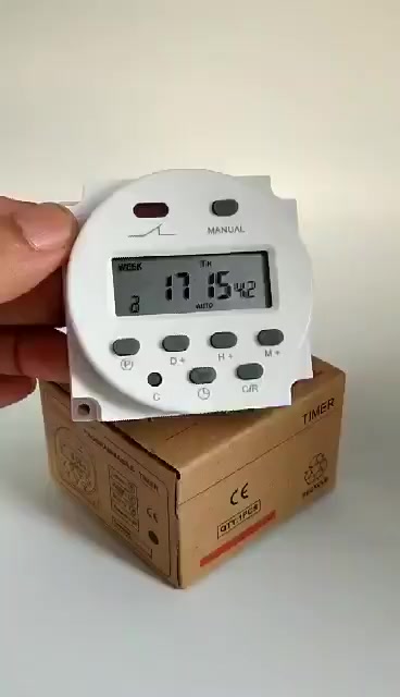 220V Digital Programmable Timer Switch Relay Control , time controller ...