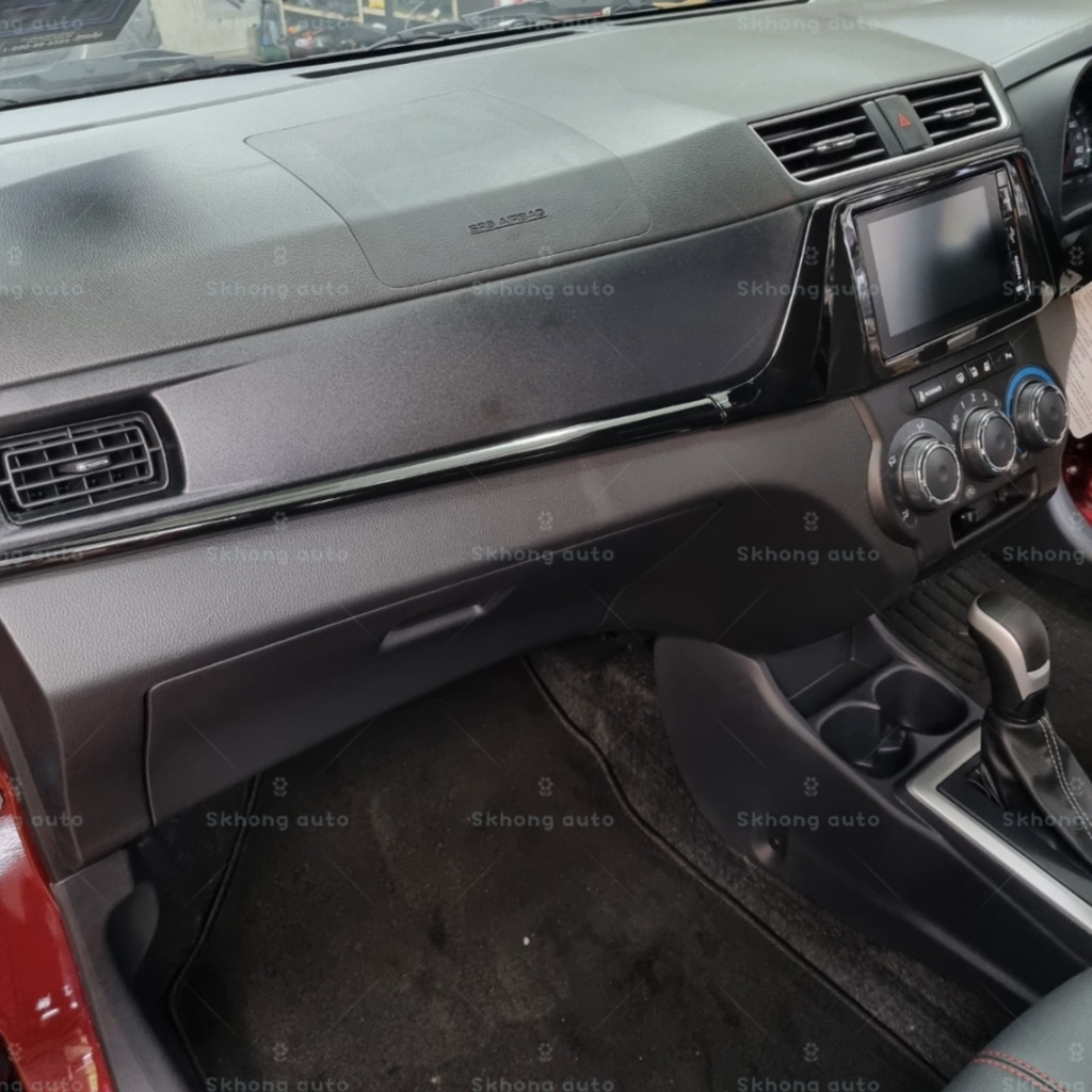 Perodua bezza 2020-2024 carbon fiber / forged carbon dashboard air ...