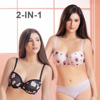 NATASHA BRA, UNDERWIRE, AIMELYN, CATALINA, CORALBELL, BULMA, FLORAL, LOUNGE, 2-IN-1 PACK