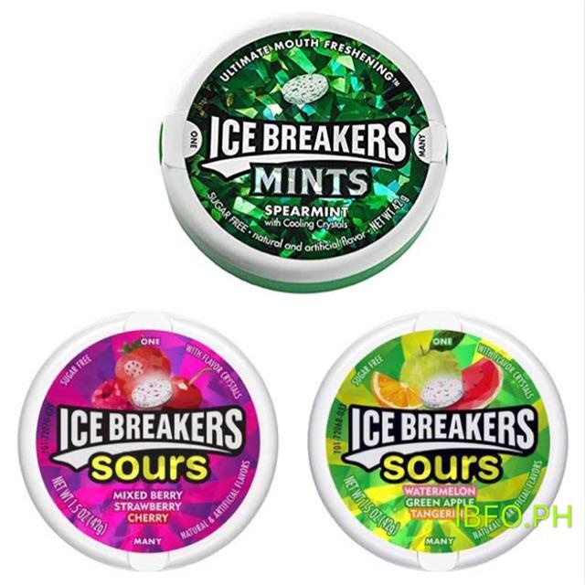 Ice Breakers Sours and Mints Candy 42g | Shopee Philippines