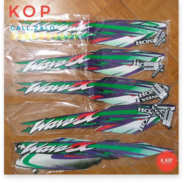 Wave alpha car stickers, Type 1, super cheap price - HCM | Shopee ...