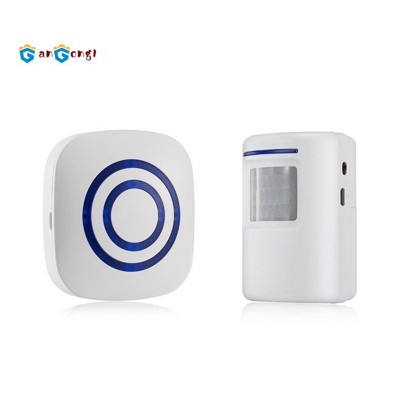Chime,Wireless Business Door Motion Sensor Smart Visitor doorbell Home