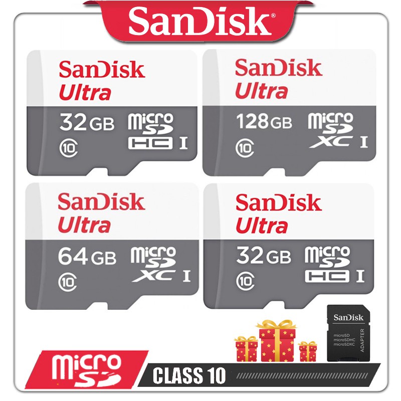 Micro SD Memory Card 1024GB/512GB/256GB/128GB/64GB/32GB/16GB | Shopee ...