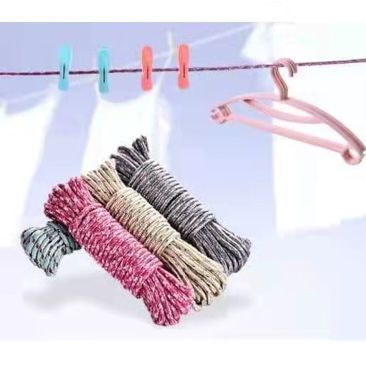 GM.Multipurpose Nylon Rope Strong Windproof Clothesline Laundry Rope ...