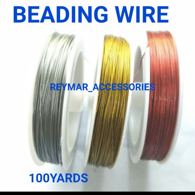 100 YARDS BEADING WIRE | Shopee Philippines