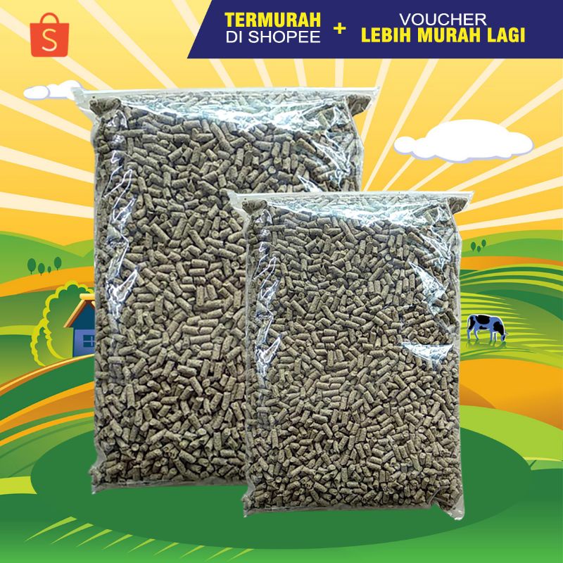 Pellet 1kg - Rabbit Food Rabbit Pellet Rabbit Snack RABBITFEED Full ...