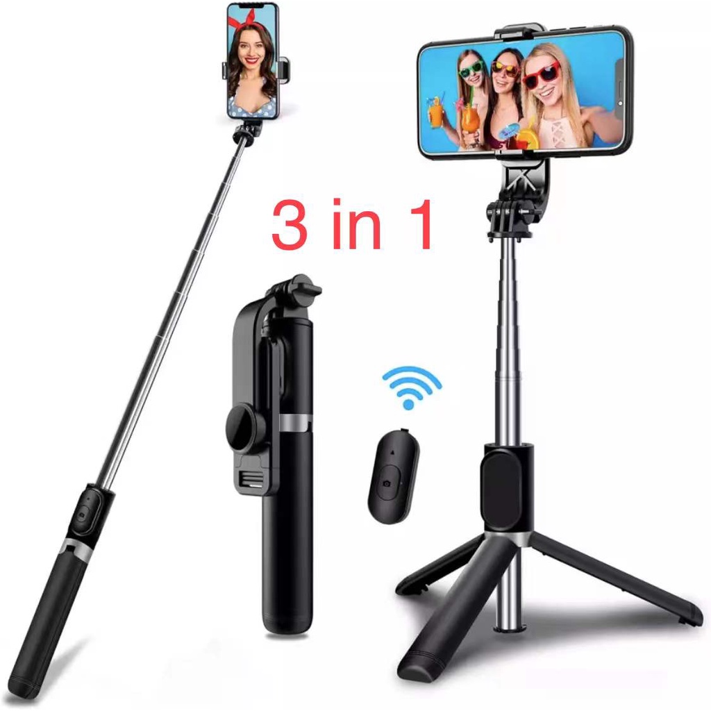 Meet K07 Wireless Bluetooth Selfie Stick tripod monopod stand Phone ...