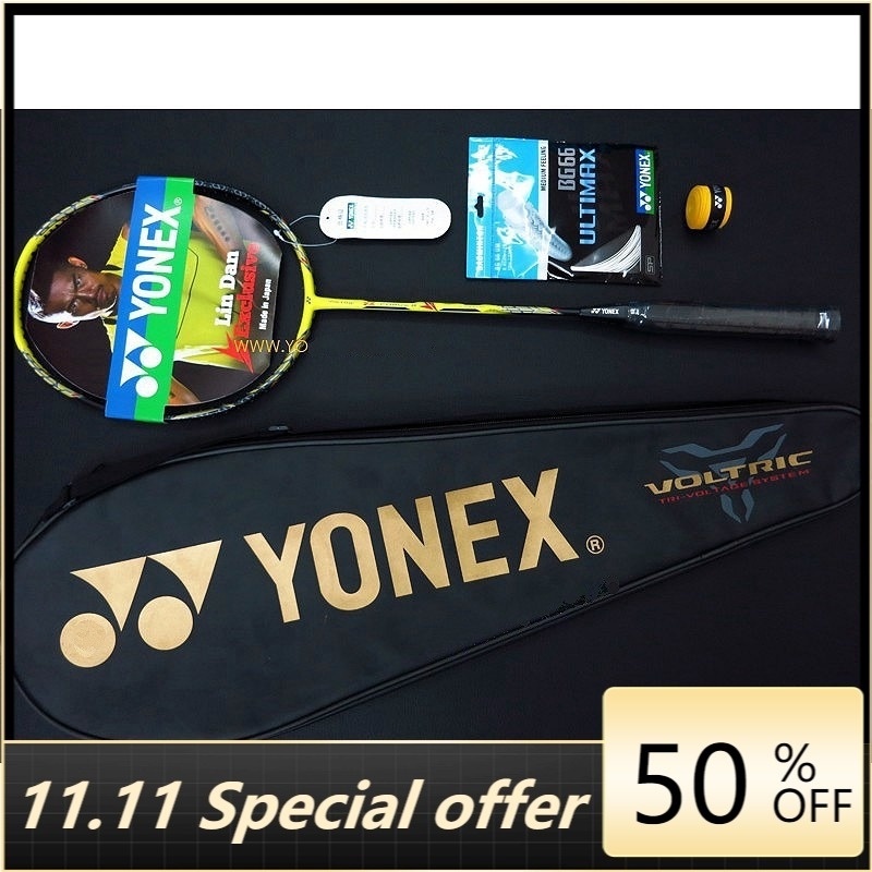 Yonex Badminton Racket Raket Badminton VOLTRIC Z-FORCE II LD Yellow ...