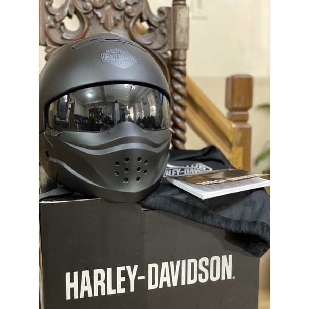 HARLEY DAVIDSON Pilot 3-in-1 X04 HELMET | Shopee Philippines