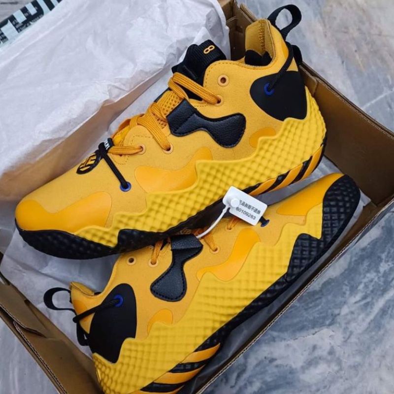 James Harden Vol.6 Yellow Black Sports Basketball Shoes For Men Shopee Philippines