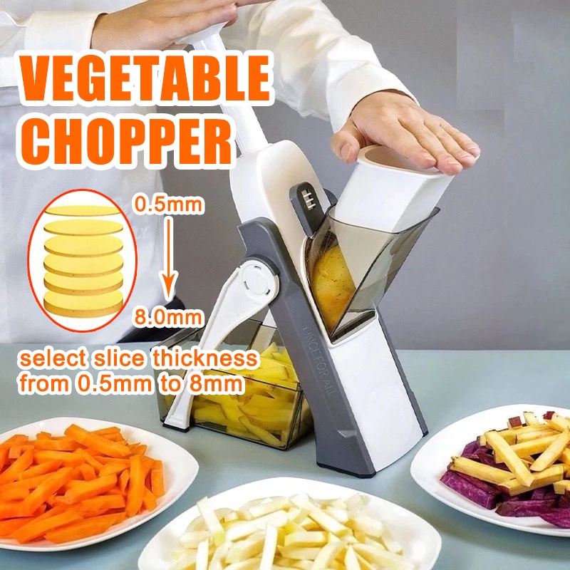 Multifunctional vegetable cutter mandoline kitchen slicer salad chopper potato slicer Shopee