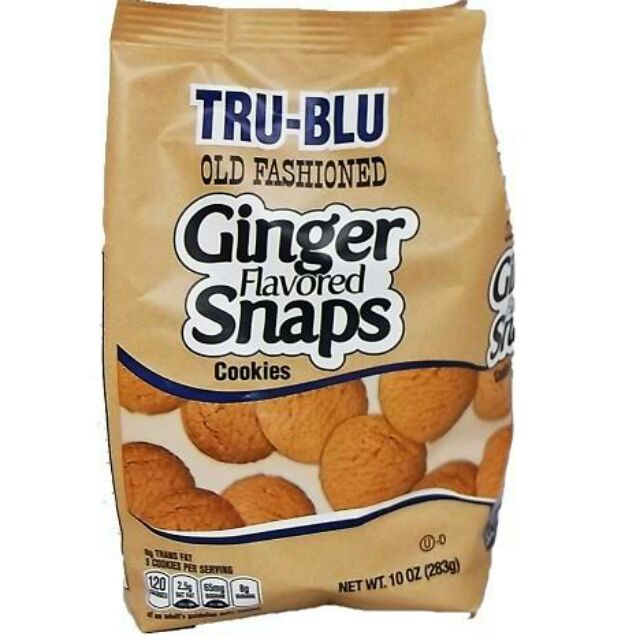 TruBlu Old fashioned Ginger Snaps Cookies 283g Shopee Philippines