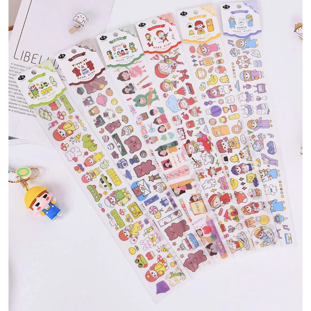 Cute student DIY decorative hand account paper tape stickers | Shopee ...