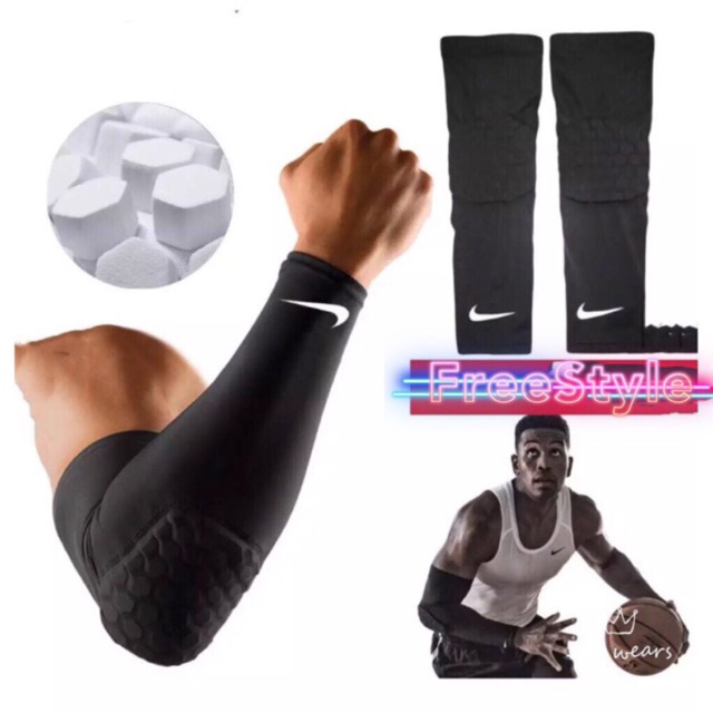 Nike compression Arm sleeve pad sports basketball Elbow