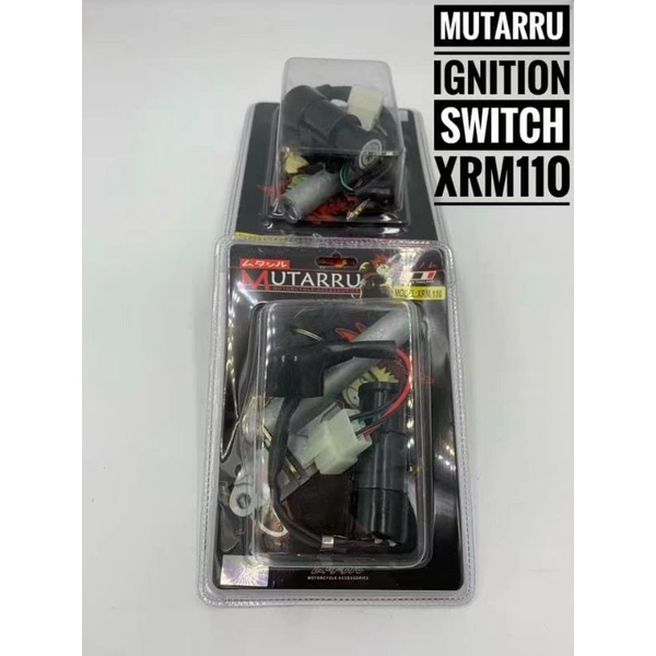 MUTARRU IGNITION SWITCH ANTI THEFT KEY for XRM 110 / XRM 125 | Shopee ...