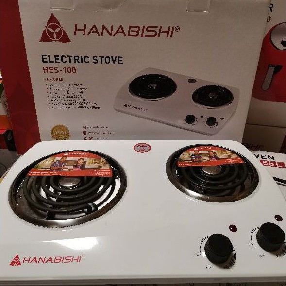 Hanabishi 2 coil stove electric (hes100) Shopee Philippines