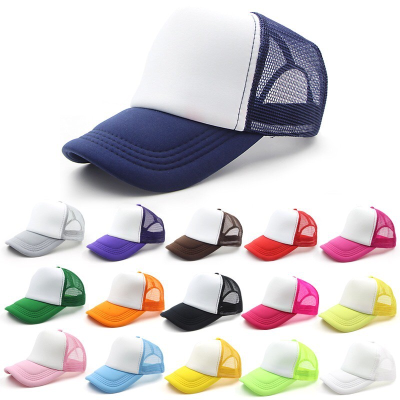 BGC COD plain net cap baseball cap | Shopee Philippines