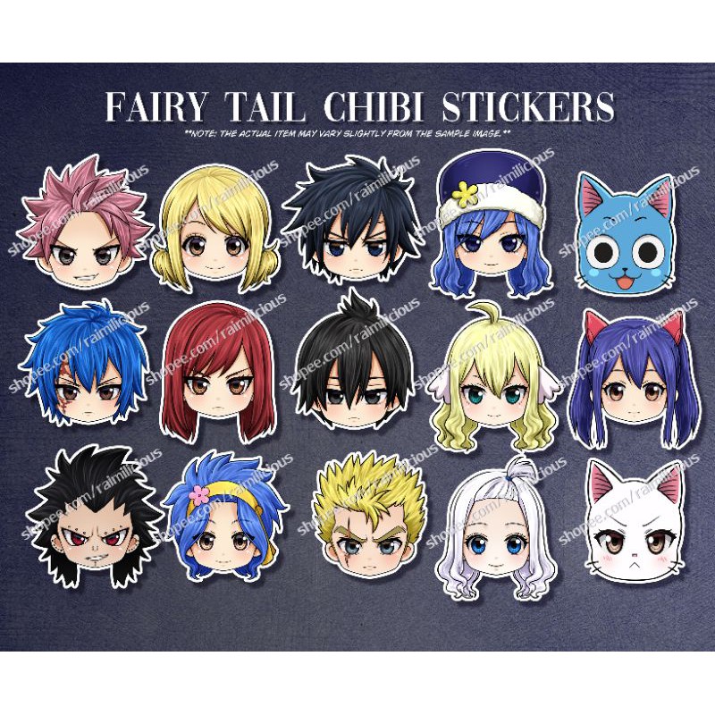 Fairy deals tail stickers