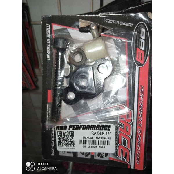 Rs8 adjustable timing tensioner Raider 150 carb / Fi / Nmax / Aerox