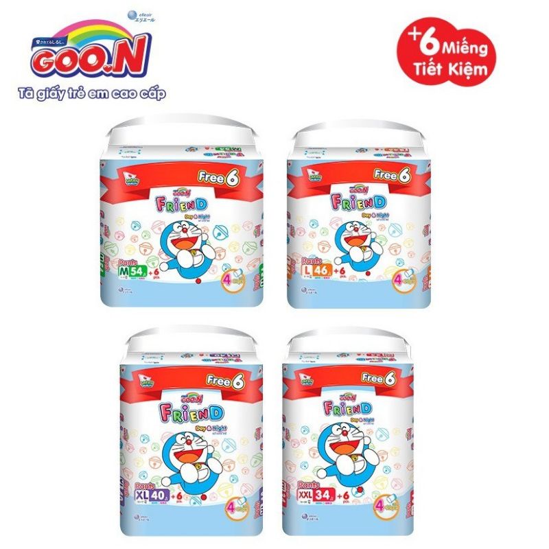Goon Friend Doremon Diapers Extreme Package Free 6 More Pieces Inside ...