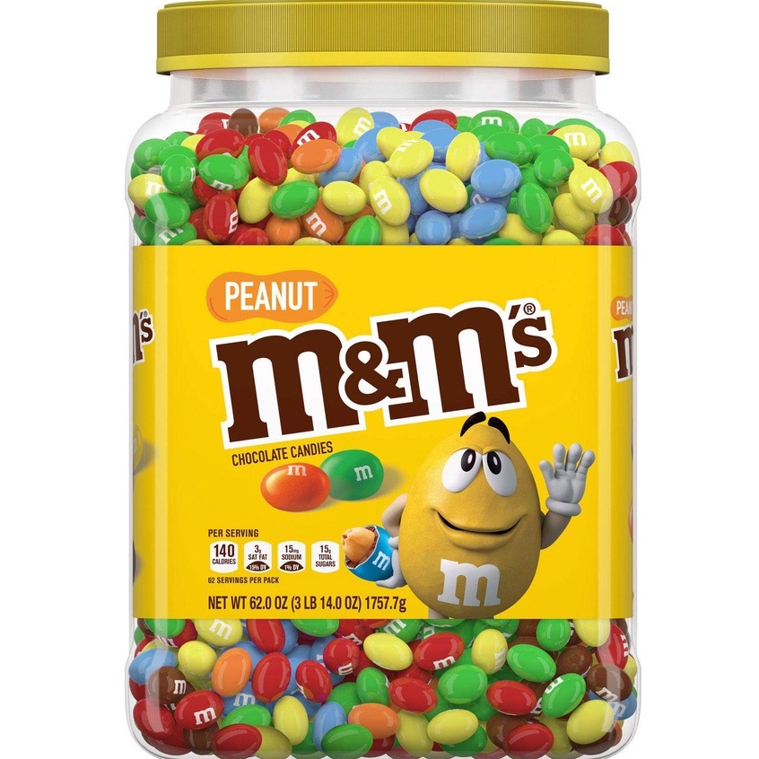 M&M's Peanut Chocolate Candy (1757.7 g) | Shopee Philippines