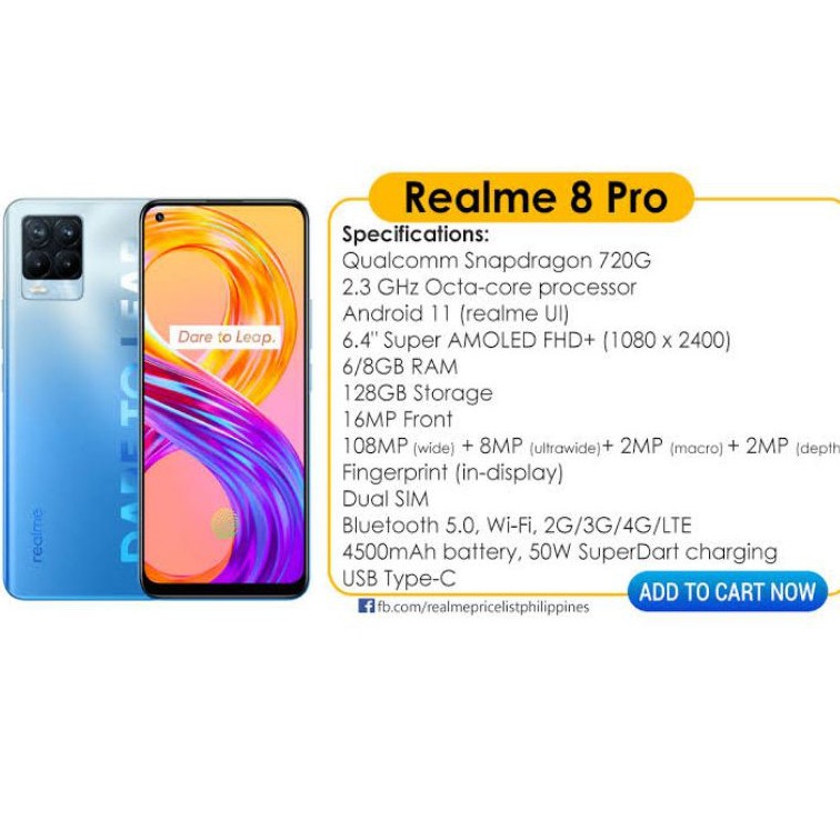Realme 8 - Full phone specifications