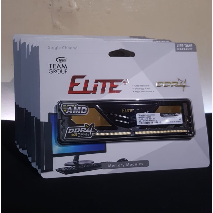 Ram team elite 8gb on sale ddr4