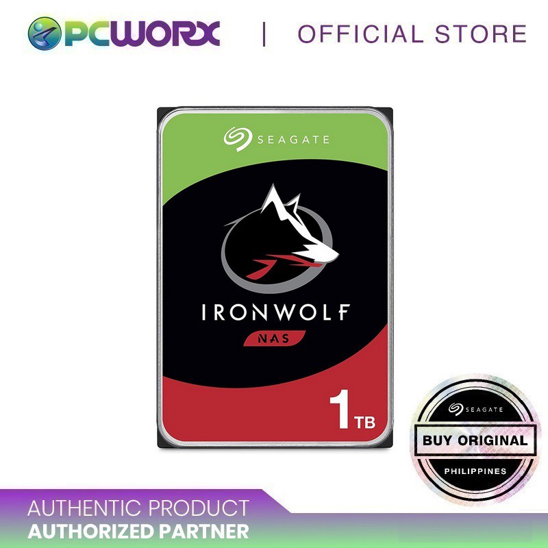 Seagate ST1000VN002 1TB IronWolf 5900RPM Hard Disk (For NAS) | Shopee ...