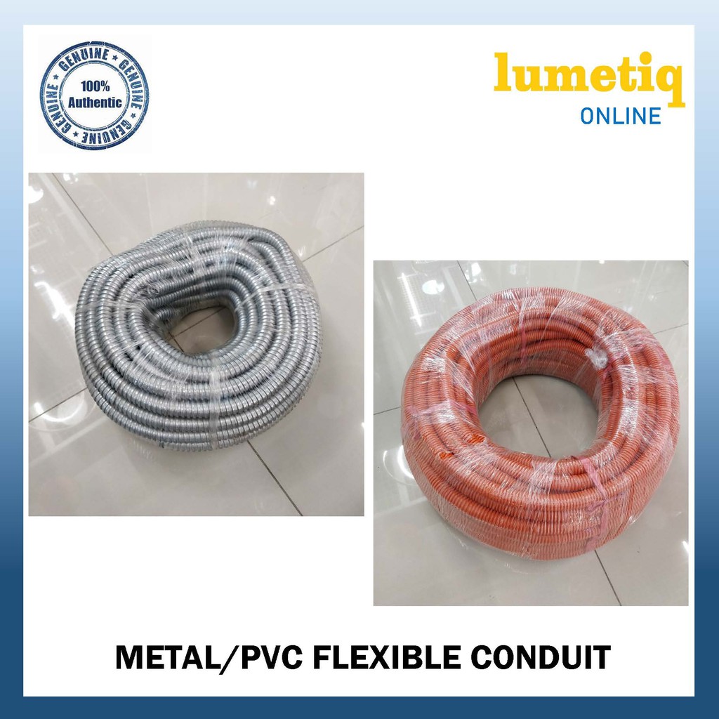 METAL/PVC FLEXIBLE CONDUIT /ROLL | Shopee Philippines