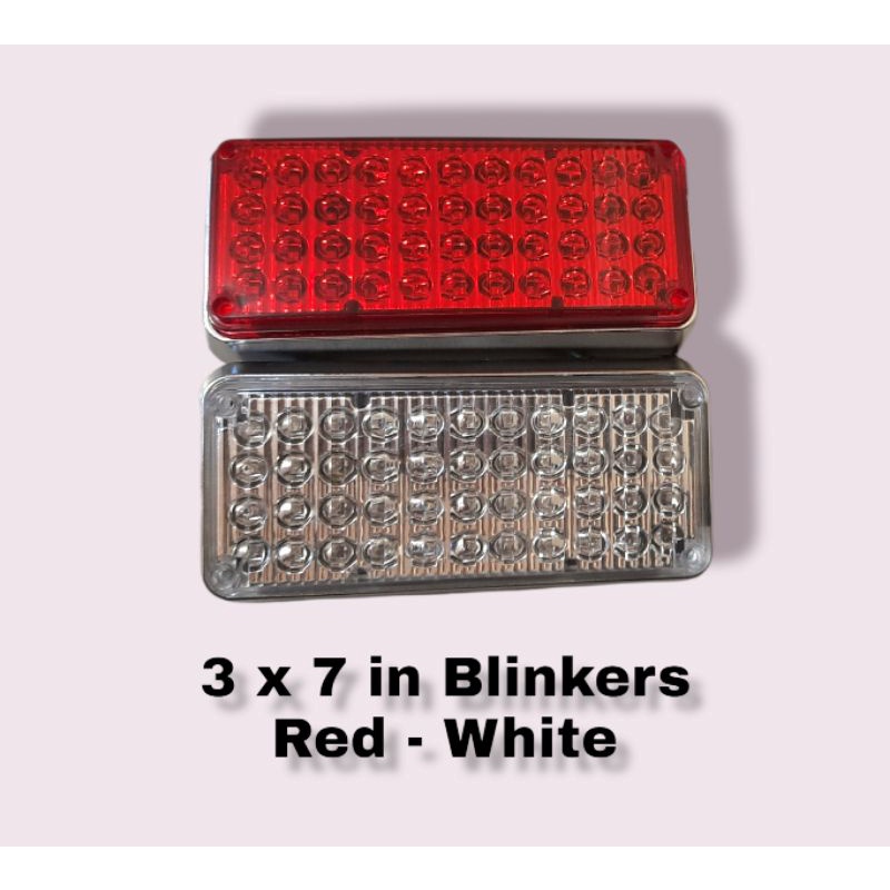 3x7 in LED Ambulance / Emergency Vehicle Body Lights / Blinkers (sold ...