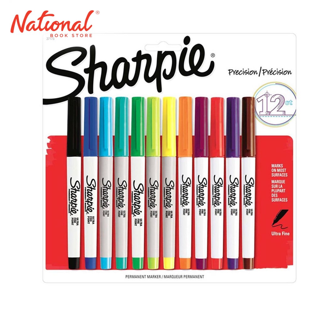 Sharpie Permanent Marker Regular - 12'S Fine Set National Book Store ...