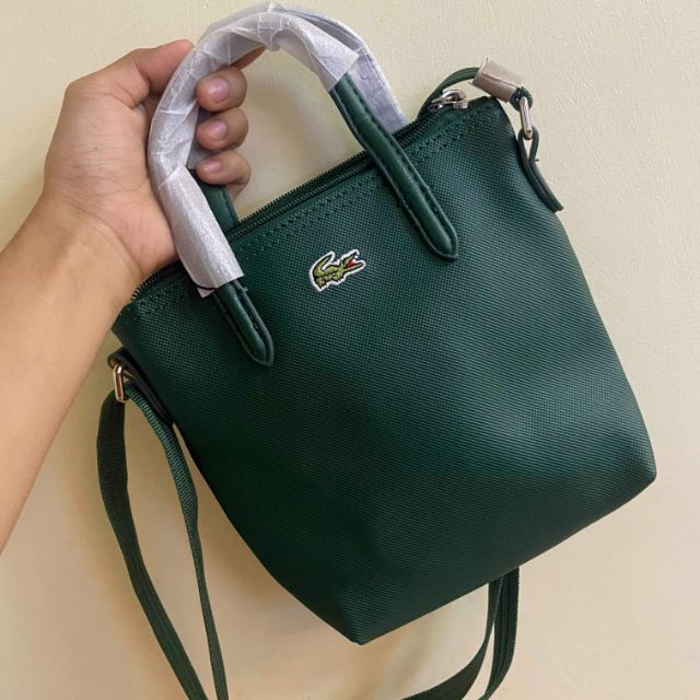 Lacoste sling bag for female hot sale