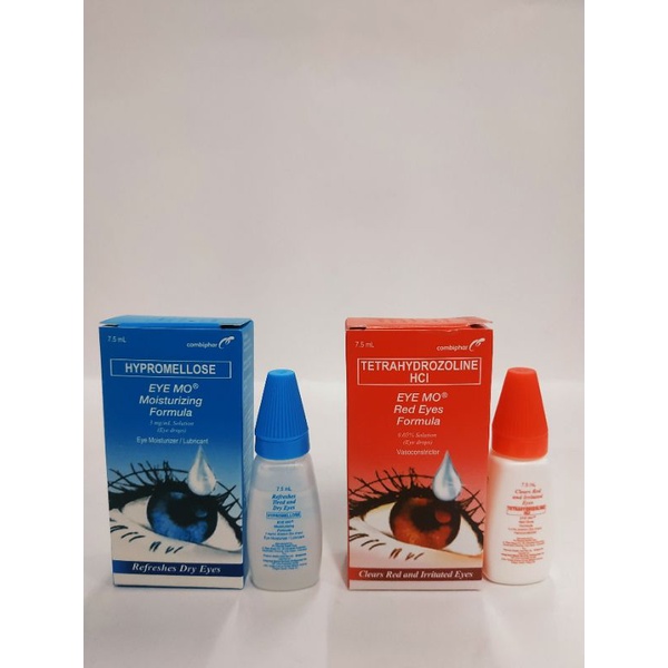 Eye Mo Moisturizing Formula 7.5ml or Eye Mo for Red Eyes 7.5ml Shopee