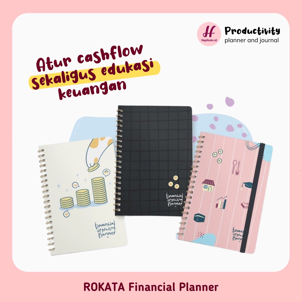 Rokata Financial Planner / Notebook / Journal A5 for Hepibuks Household ...