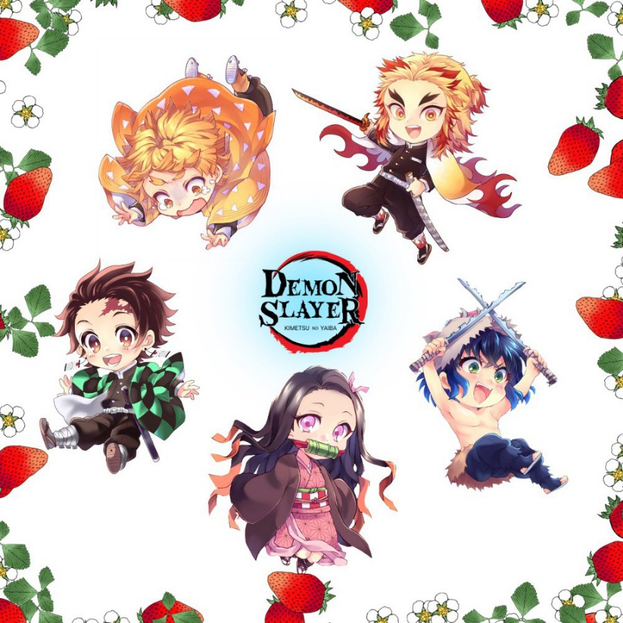 KIMETSU No Yaiba 6K Laptop,Tablet,CP Fanart Sticker Collection | Shopee ...