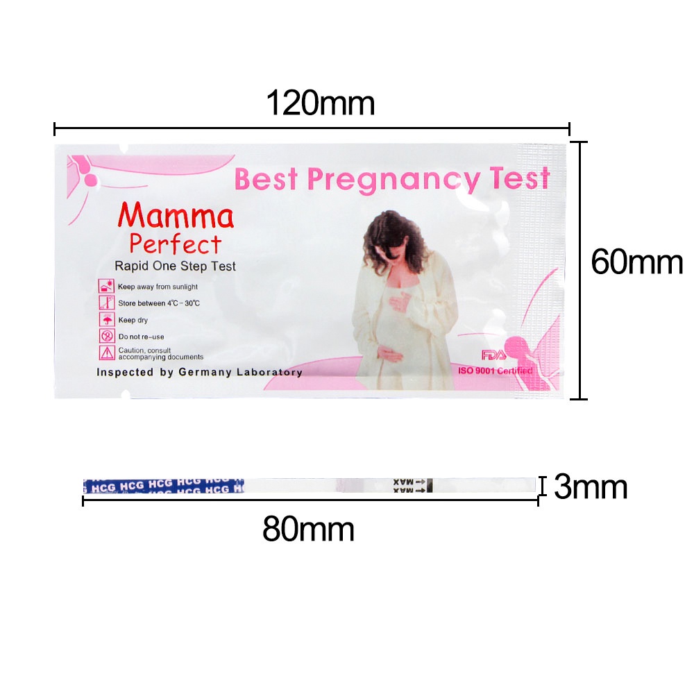 20pcs Urine Measuring Ome Private Early Hcg Early Testing Pregnancy Test Strips Pregnancy Urine