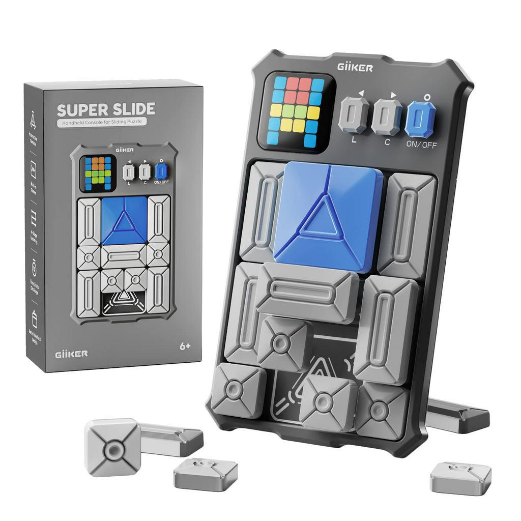 GiiKER Super Slide Puzzle Games Featuring 500+ Challenges Brain Teaser ...