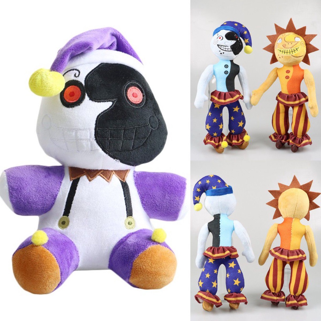 Ready Stock 25 30cm Fnaf Game Sundrop Moondrop Daycare Attendant