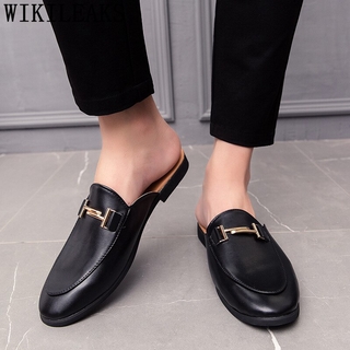 mule sneakers black