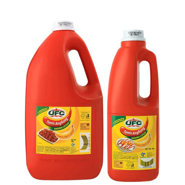 UFC Tamis Anghang Banana Ketchup 1kg & 4kg Shopee Philippines
