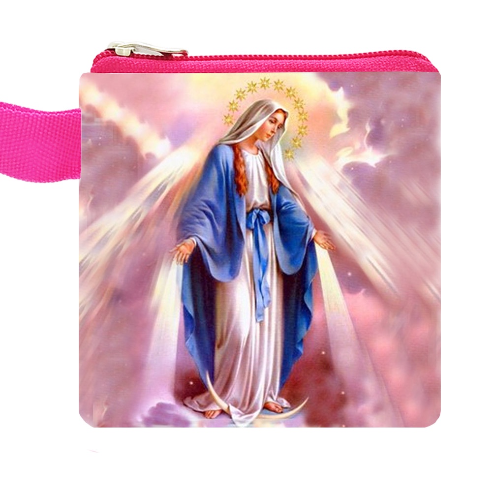 Mini Wallet Series Our Lady Mother Mary Virgin Mary Souvenir Christian ...