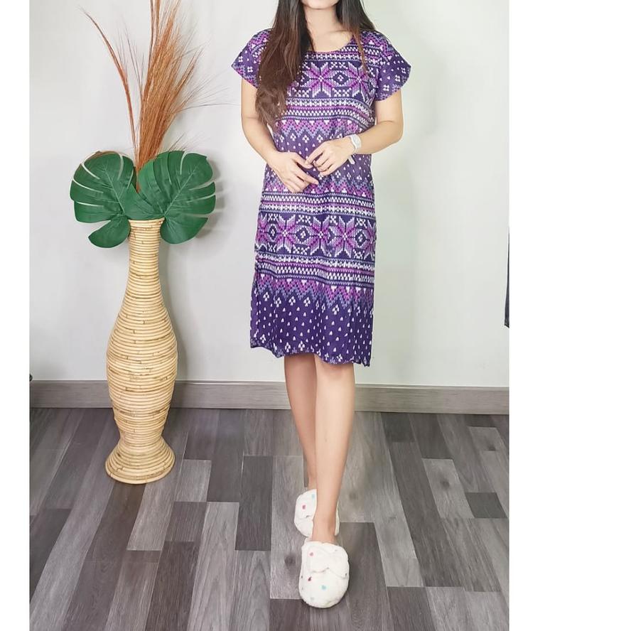 Db Meguri Nightgown Dress Viral Bali Batik Dress!! Shopee Philippines
