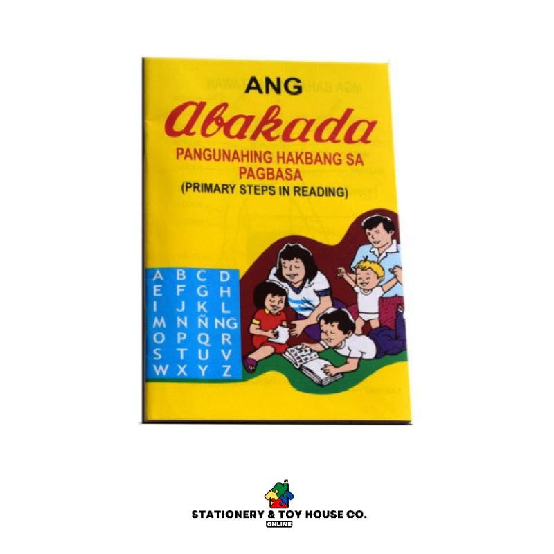 Abakada Primary Steps In Reading Book For Kids | Ang ABAKADA ...