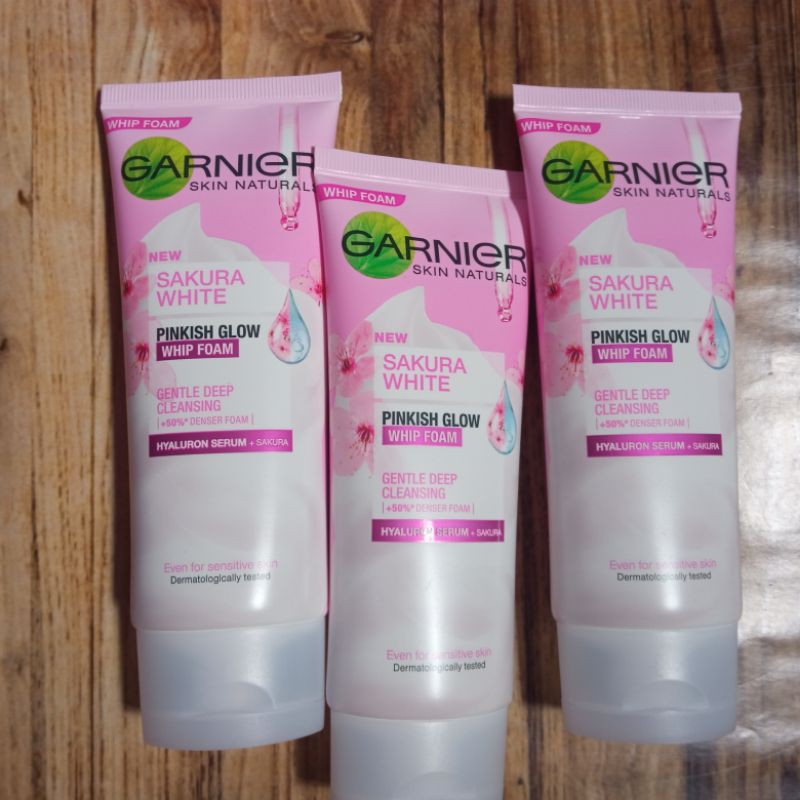 Garnier Pinkish Glow Facial Wash Pink Whip Foam 100ml Shopee Philippines