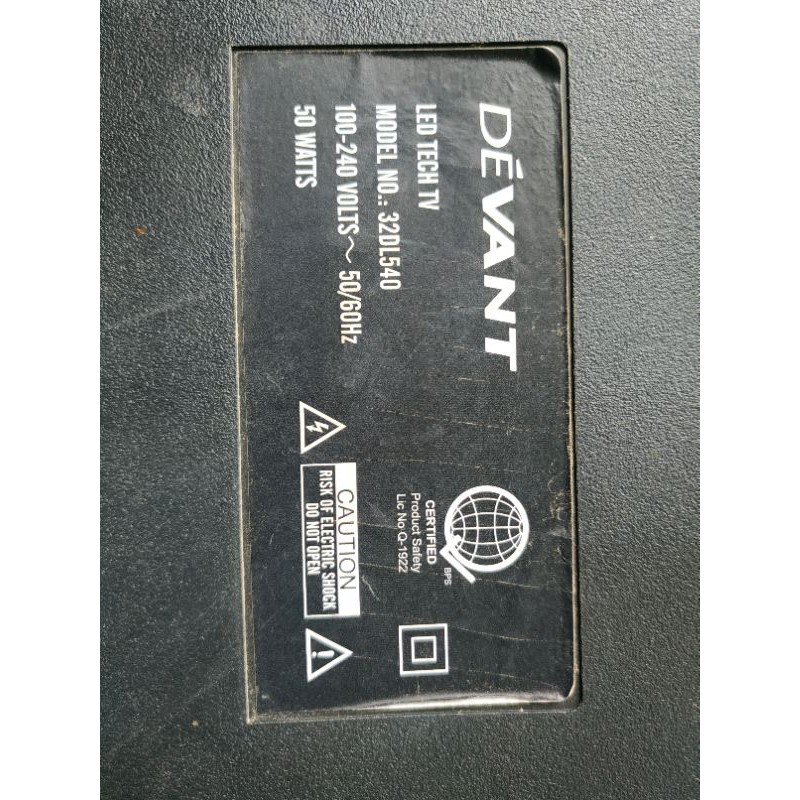 Main board for Devant 32 inch LED TV 32DL540 | Shopee Philippines