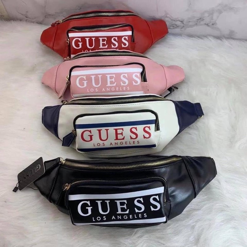 Guess marisoll gym 2025 logo fanny pack