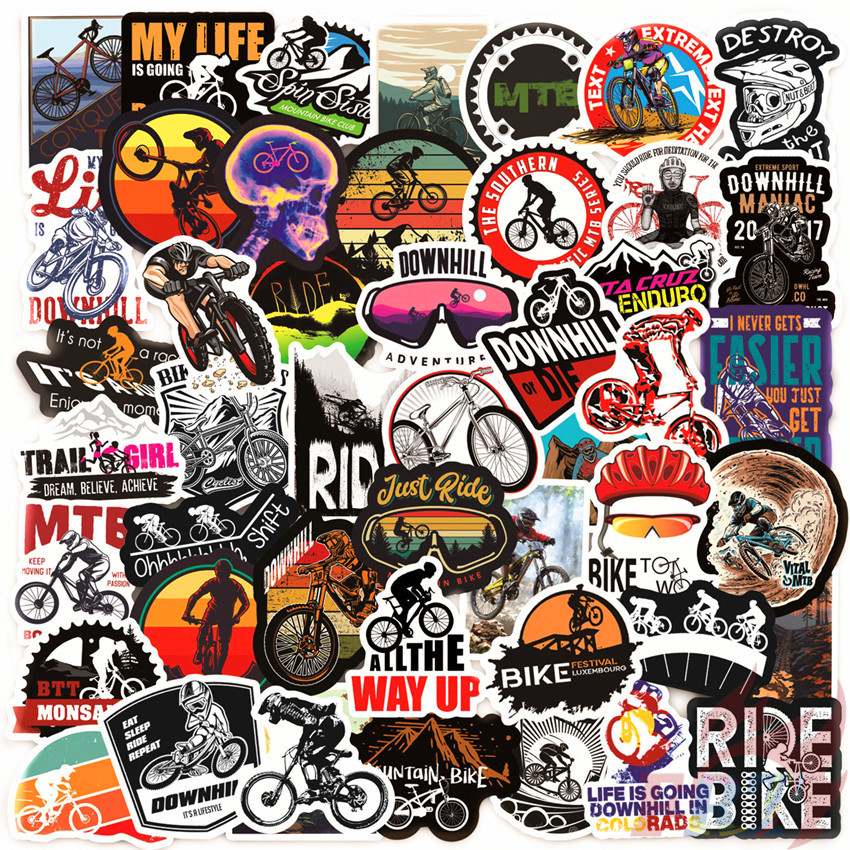 Bike fashion hot sale stickers